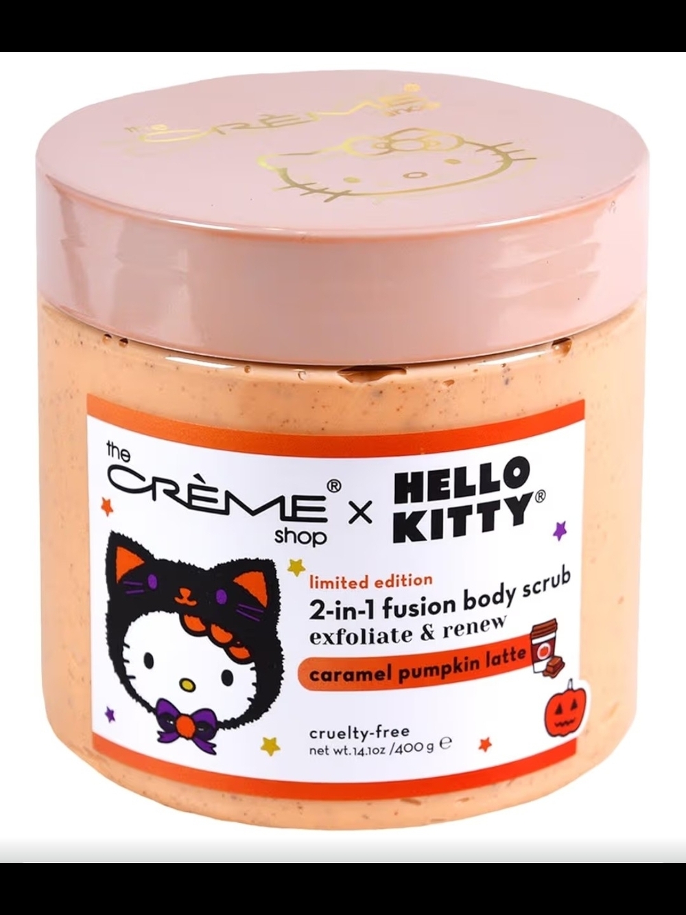The Creme Shop Caramel Pumpkin Latte 2-in-1 Body Scrub LIMITED EDITION